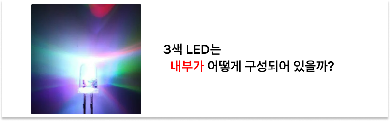 Featured image of post 3색 LED는 내부가 어떤 식으로 구성되어 있을까?